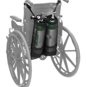 Dual Oxygen Cylinder Bag for Wheelchairs