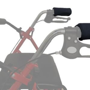 Black Rollator Walker Padded Hand Grip Covers