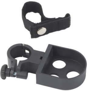 Manual Wheelchair Cane/Crutch Holder