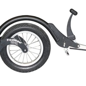 Wheelchair Attachment with Pneumatic Tire