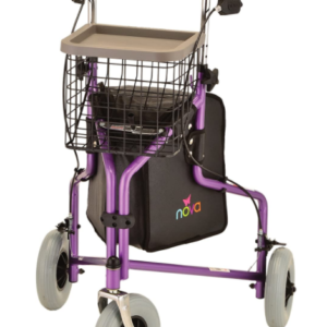NOVA Traveler 3 Wheel Rollator Walker All Terrain