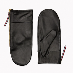 Leather Tech Touch Mitten