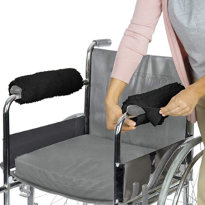 Sheepskin Wheelchair Armrest Cover